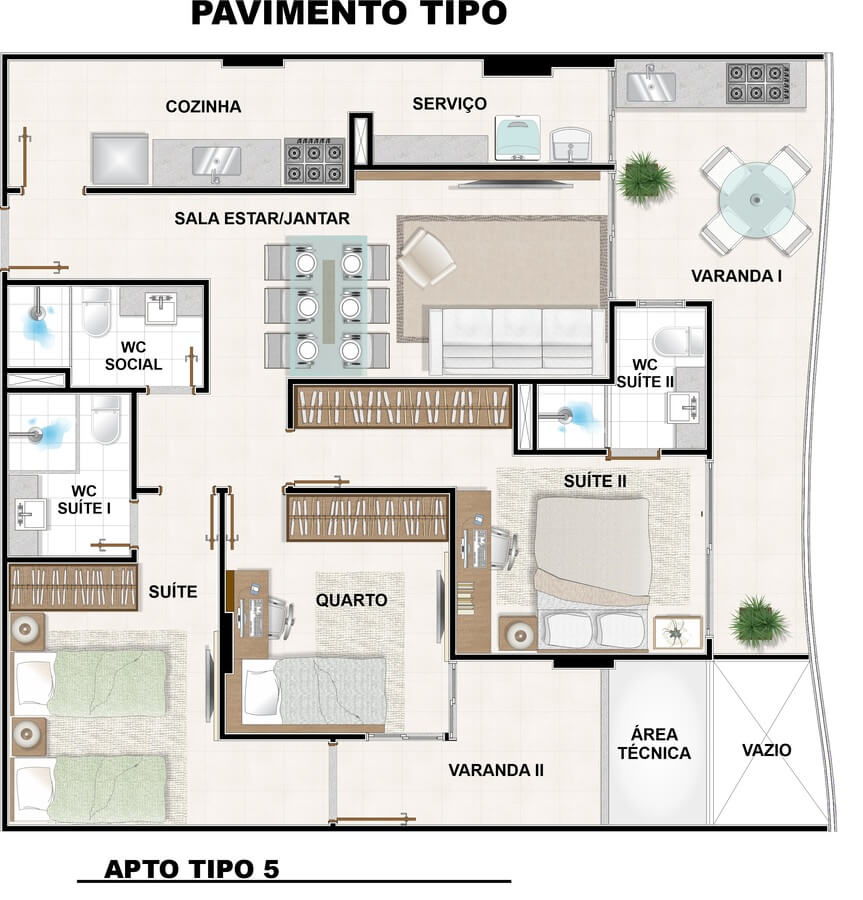 Galeria do empreendimento Infinity Coast Residence